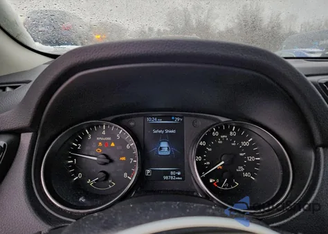 2017 Nissan Rogue S из США, поврежденный, VIN KNMAT2MV4HP608491